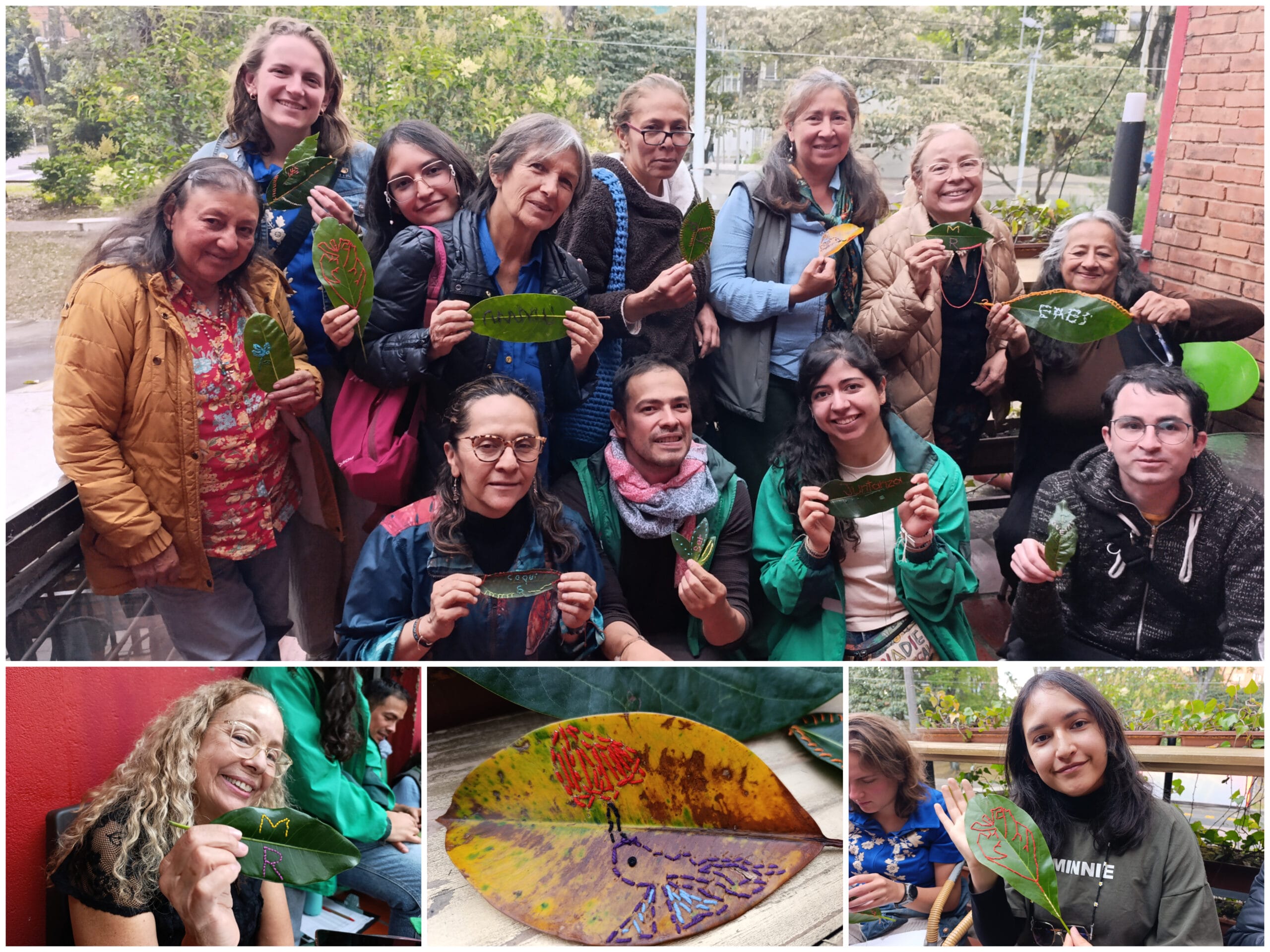 Historias del verde urbano: ¡Bordando en las hojas del Parkway! - Jardín Botánico de Bogotá